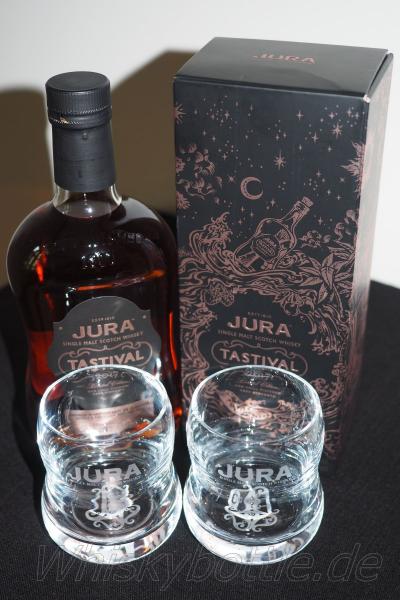 Geschenkset Jura Tastival 2017 51.0% vol. 0,7l + 2 Isle of Jura Tumbler Gläser Geschenkset Jura Tastival 2017 51.0% vol. 0,7l + 2 Isle of Jura Tumbler Gläser
