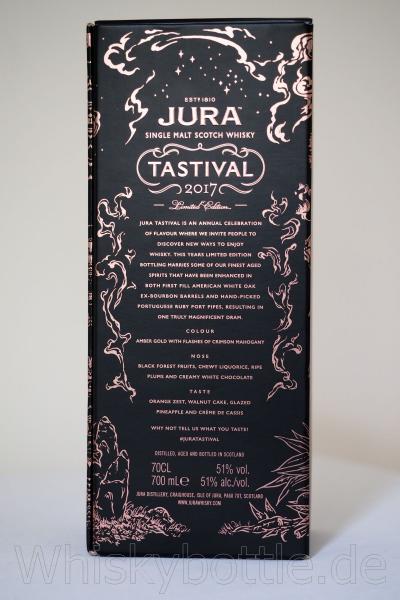 Jura Tastival 2017- 51.0% vol. 0,7l Jura Tastival 2017- 51.0% vol. 0,7l