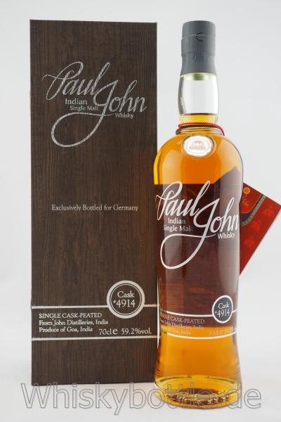 Paul John Single Cask Peated #4914 59,2%vol. 0,7l Paul John Single Cask Peated #4914 59,2%vol. 0,7l