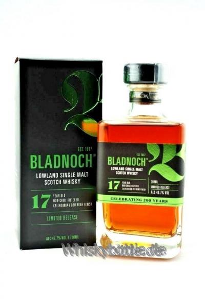 Bladnoch 17 Jahre Californian Red Wine Finish 46,7% vol. 0,7l Bladnoch 17 Jahre Californian Red Wine Finish 46,7% vol. 0,7l