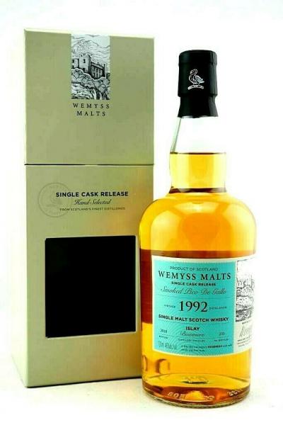Bowmore 26 Jahre 1992-2018 Wemyss "Smoked Pico de Gallo" Bowmore 26 Jahre 1992-2018 Wemyss "Smoked Pico de Gallo"