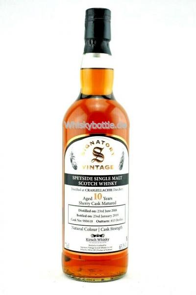 Craigellachie 10 Jahre 2008-2019 Signatory Vintage Craigellachie 10 Jahre 2008-2019 Signatory Vintage