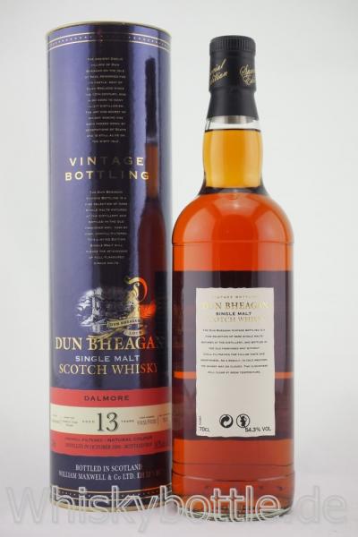 Dalmore 13 Jahre 2004/2018 Dun Bheagan Pomerol Wine Finish 54.3% 0,7l Dalmore 13 Jahre 2004/2018 Dun Bheagan Pomerol Wine Finish 54.3% 0,7l