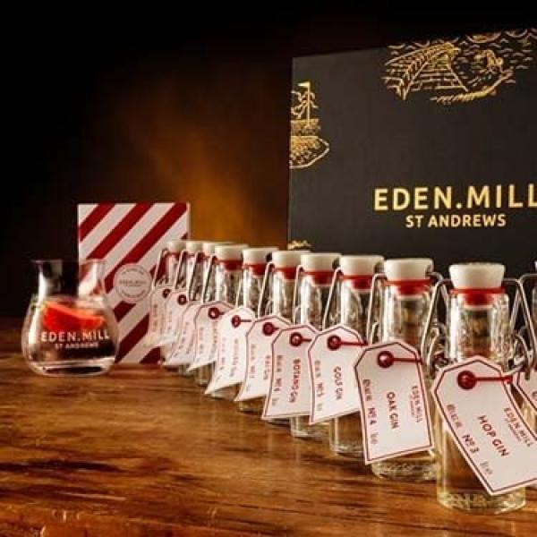 Eden Mill 12 Gins plus 2 Eden Mill Tumbler 43,0% vol. 0,6l Eden Mill 12 Gins plus 2 Eden Mill Tumbler 43,0% vol. 0,6l