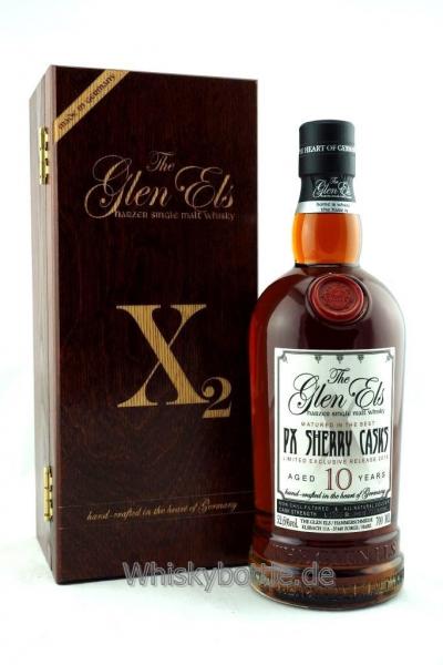 Glen Els 10 Jahre X2 PX Sherry Casks 52,6% vol. 0,7l Glen Els 10 Jahre X2 PX Sherry Casks 52,6% vol. 0,7l