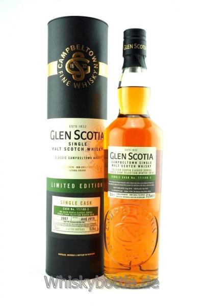 Glen Scotia 2007-2018 Bordeaux Red Wine Single Cask No.17/106-3 57,2% vol. 0.7l Glen Scotia 2007-2018 Bordeaux Red Wine Single Cask No.17/106-3 57,2% vol. 0.7l