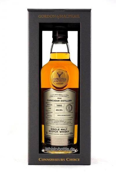 Glencadam 27 Jahre 1990-2018 Gordon & MacPhail Connoisseurs Choice 49,9%vol. 0,7l Glencadam 27 Jahre 1990-2018 Gordon & MacPhail Connoisseurs Choice 49,9%vol. 0,7l