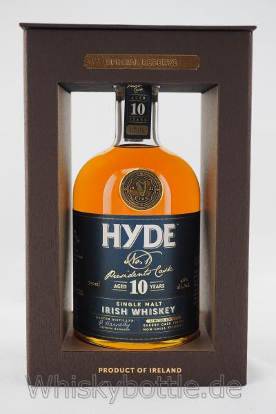 Hyde No.1 Presidents Cask Whisky 10 Jahre Sherry Cask finish 46,0% vol. 0,7l Hyde No.1 Presidents Cask Whisky 10 Jahre Sherry Cask finish 46,0% vol. 0,7l