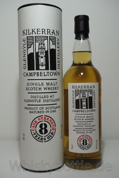 Kilkerran 8 Jahre Cask Strenght 55,7% vol. 0,7l Kilkerran 8 Jahre Cask Strenght 55,7% vol. 0,7l