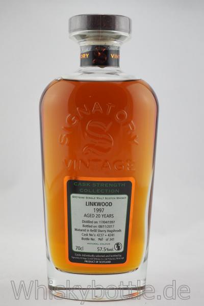 Linkwood 20 Jahre 1997-2017 Sherry Hogsheads Signatory Vintage Linkwood 20 Jahre 1997-2017 Sherry Hogsheads Signatory Vintage