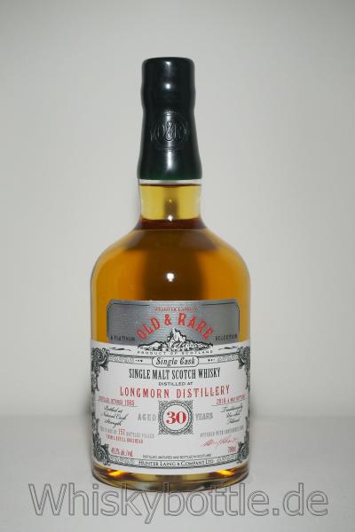Longmorn 30 Jahre 1985 - 2016 Old & Rare Hunter Laing Longmorn 30 Jahre 1985 - 2016 Old & Rare Hunter Laing