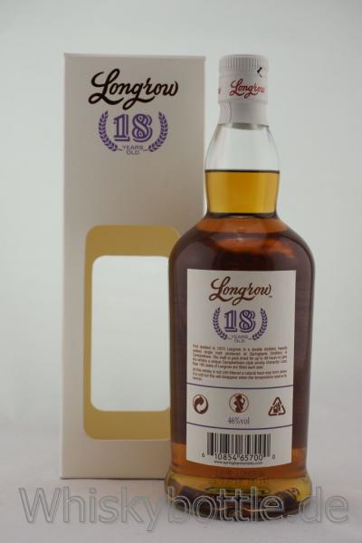 Longrow 18 Jahre Release 2018 Limited Edition Sherry Cask 46,0% vol. 0,7l Longrow 18 Jahre Release 2018 Limited Edition Sherry Cask 46,0% vol. 0,7l