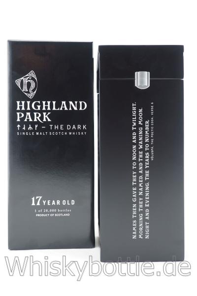 Highland Park The Dark 17 Jahre 52,9% vol. 0,7l Highland Park The Dark 17 Jahre 52,9% vol. 0,7l