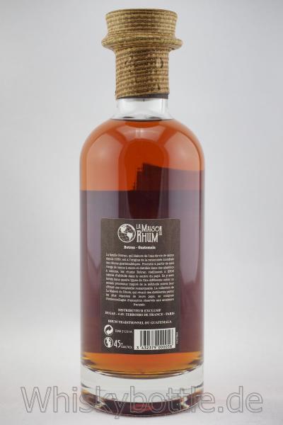 Rhum du Guatemala La Maison du Rhum 45,0% vol. 0,7l Rhum du Guatemala La Maison du Rhum 45,0% vol. 0,7l