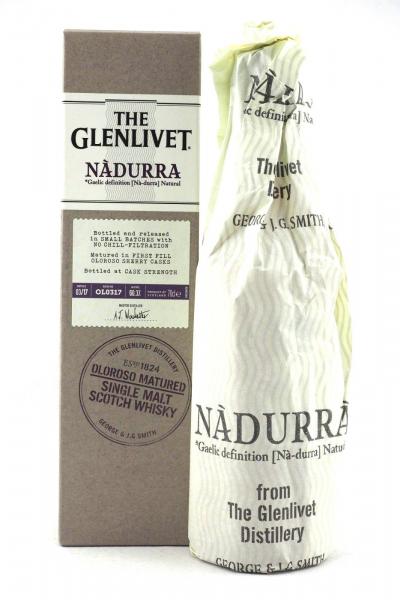 The Glenlivet Nadurra Oloroso Sherry Casks 60,3% vol 0,7l The Glenlivet Nadurra Oloroso Sherry Casks 60,3% vol 0,7l