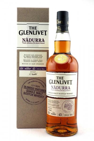 The Glenlivet Nadurra Oloroso Sherry Casks 60,3% vol 0,7l The Glenlivet Nadurra Oloroso Sherry Casks 60,3% vol 0,7l