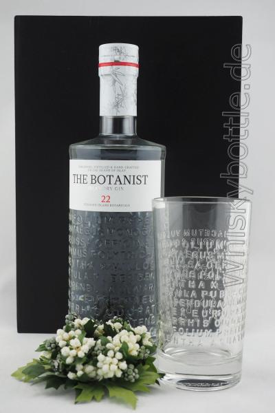 Bruichladdich The Botanist Islay Dry Gin 46,0% vol. 0,7l + The Bodanist Longdrinkglas Bruichladdich The Botanist Islay Dry Gin 46,0% vol. 0,7l + The Bodanist Longdrinkglas