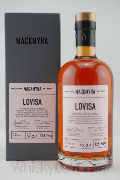 Mackmyra Lovisa Rotspon Double Wood 53,9% vol. 0,5l