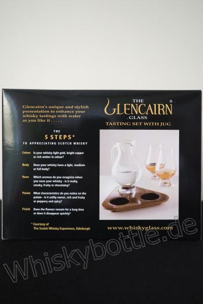 Tasting Set The Glencairn Glass mit Krug und Holztablett Tasting Set The Glencairn Glass mit Krug und Holztablett