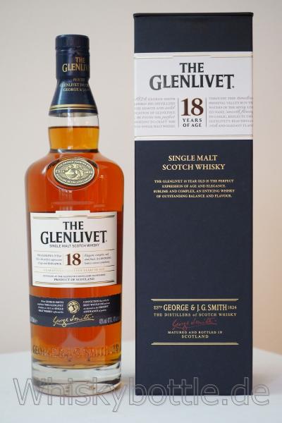 The Glenlivet 18 Jahre 43,0% vol. 0,7l The Glenlivet 18 Jahre 43,0% vol. 0,7l