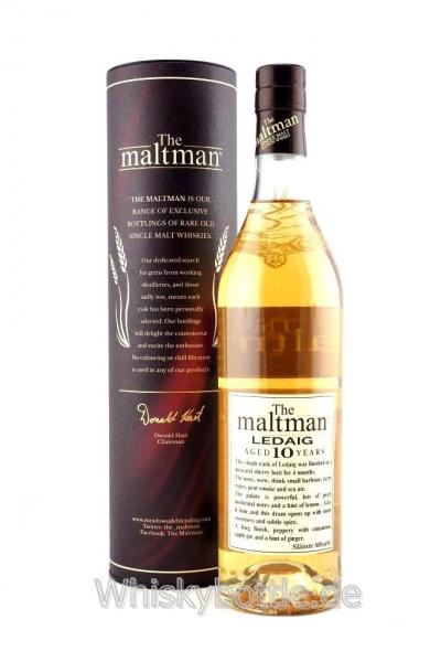 Ledaig 10 Jahre 2008-2018 Moscatel Finish The Maltman 57,1% vol. 0,7l Ledaig 10 Jahre 2008-2018 Moscatel Finish The Maltman 57,1% vol. 0,7l
