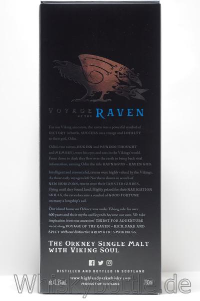 Highland Park Voyage of the Raven 41,3% vol. 0,7l Highland Park Voyage of the Raven 41,3% vol. 0,7l