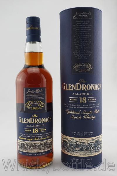Glendronach Allardice 18 Jahre 46,0% vol. 0,7l Glendronach Allardice 18 Jahre 46,0% vol. 0,7l