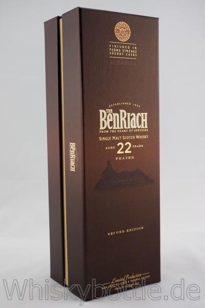Benriach 22 Jahre Albariza Peated PX Finish 46.0% vol. 0,7l