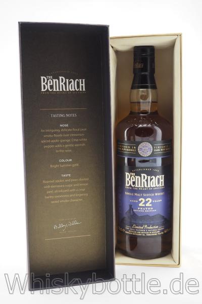 Benriach Dunder Peated Dark Rum Finish 22 Jahre 46,0% vol. 0,7l