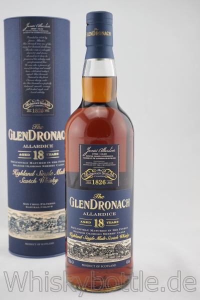 Glendronach Allardice 18 Jahre 46,0% vol. 0,7l Glendronach Allardice 18 Jahre 46,0% vol. 0,7l
