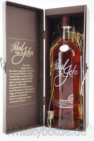 Paul John Single Cask Unpeated #2868 59,4% vol.0,7l Paul John Single Cask Unpeated #2868 59,4% vol.0,7l