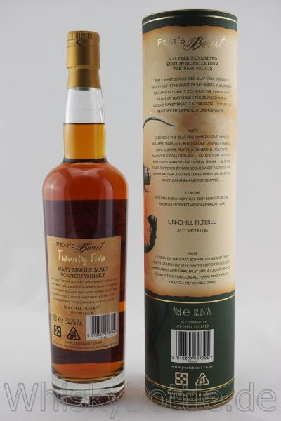 Peat's Beast 25 Years Old Single Malt 52,2% vol. 0,7l Peat's Beast 25 Years Old Single Malt 52,2% vol. 0,7l