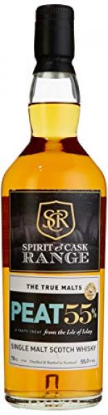 Islay Single Malt Peat 55 Spirit & Cask Range Cask Strength 55,0% vol. 0,7l Islay Single Malt Peat 55 Spirit & Cask Range Cask Strength 55,0% vol. 0,7l