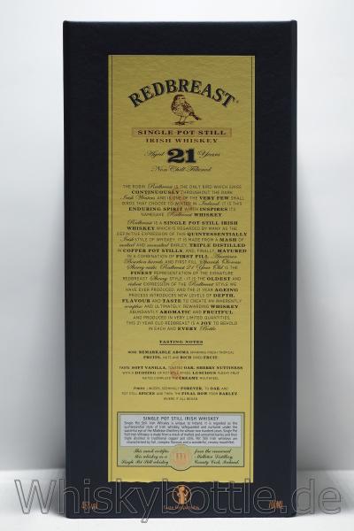 Redbreast 21 Jahre 46,0% vol. 0,7l Redbreast 21 Jahre 46,0% vol. 0,7l