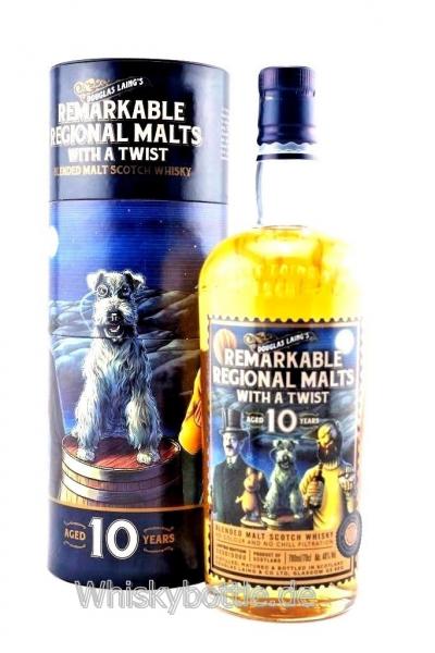 Remarkable Regional Malts with a Twist 10 Jahre Douglas Laing 48%vol. 0,7l Remarkable Regional Malts with a Twist 10 Jahre Douglas Laing 48%vol. 0,7l