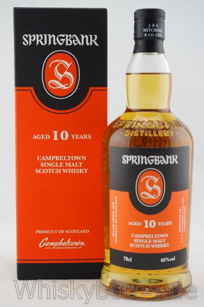 Springbank 10 Jahre 46,0% vol. 0,7l Springbank 10 Jahre 46,0% vol. 0,7l