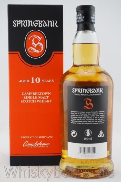 Springbank 10 Jahre 46,0% vol. 0,7l Springbank 10 Jahre 46,0% vol. 0,7l