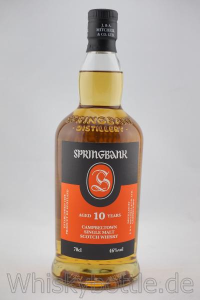 Springbank 10 Jahre 46,0% vol. 0,7l Springbank 10 Jahre 46,0% vol. 0,7l