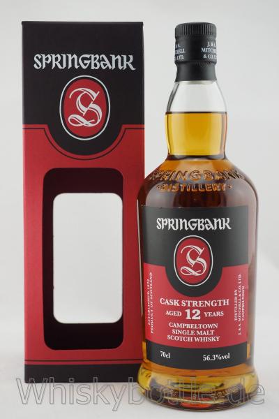 Springbank 12 Jahre Cask Strength 56,3% vol. 0,7 l Springbank 12 Jahre Cask Strength 56,3% vol. 0,7 l