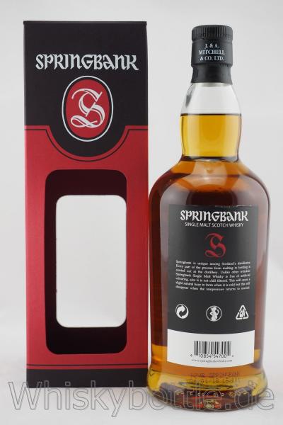 Springbank 12 Jahre Cask Strength 56,3% vol. 0,7 l Springbank 12 Jahre Cask Strength 56,3% vol. 0,7 l