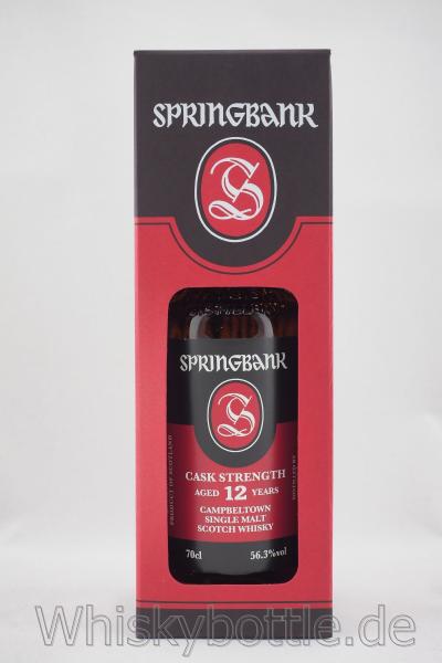 Springbank 12 Jahre Cask Strength 56,3% vol. 0,7 l Springbank 12 Jahre Cask Strength 56,3% vol. 0,7 l