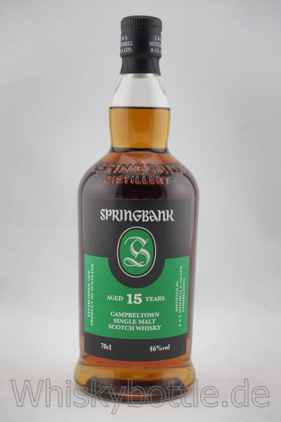 Springbank 15 Jahre 46,0% vol. 0,7l Springbank 15 Jahre 46,0% vol. 0,7l
