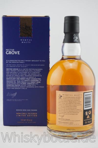 Wemyss Nectar Grove Madeira Finish Blended Malt 46% vol. 0,7l Wemyss Nectar Grove Madeira Finish Blended Malt 46% vol. 0,7l