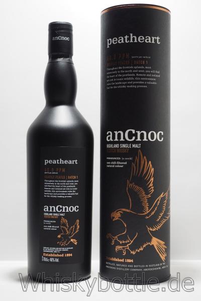 anCnoc Peatheart 46% vol. 0,7l Heavily Peated Batch 1 anCnoc Peatheart 46% vol. 0,7l Heavily Peated Batch 1