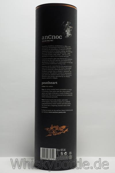 anCnoc Peatheart 46% vol. 0,7l Heavily Peated Batch 1 anCnoc Peatheart 46% vol. 0,7l Heavily Peated Batch 1